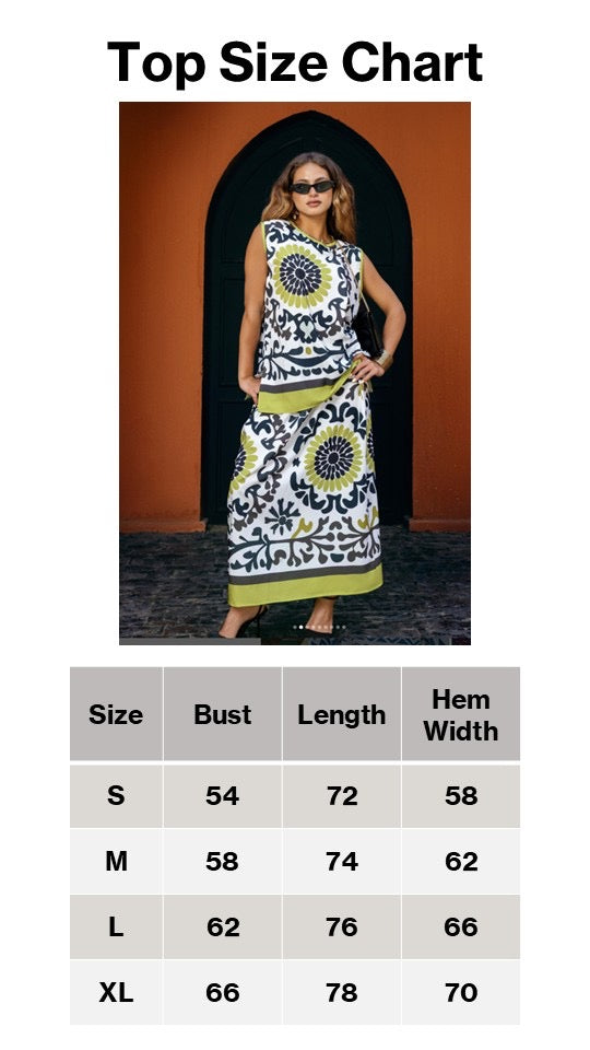 Mirela Set ( Skirt & Blouse )