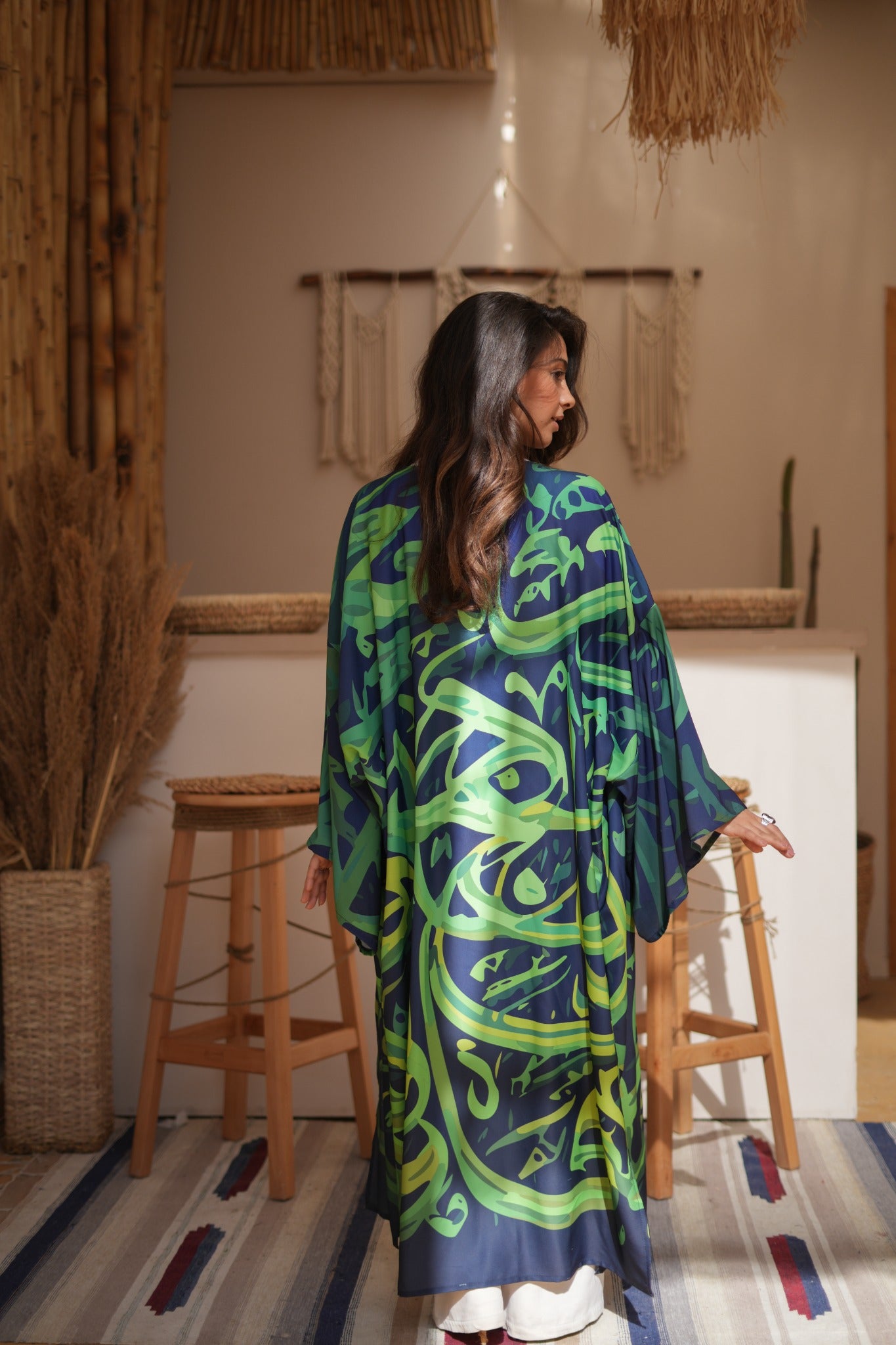 Emerald Tide Kaftan
