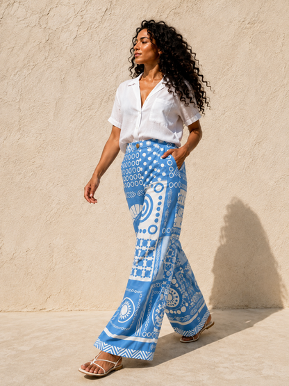 Blue Horizon Boho Pants