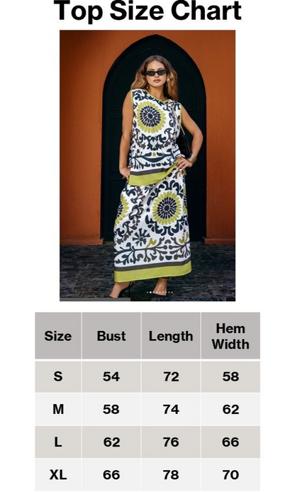 Mirela Set ( Skirt & Blouse )