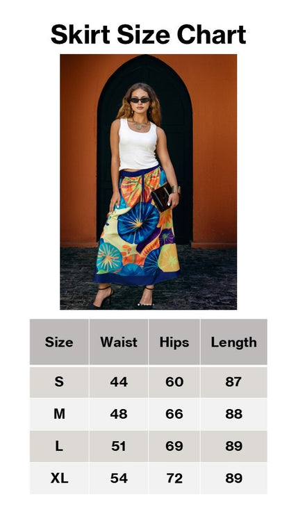 Aurora Skirt – Tropical Bloom