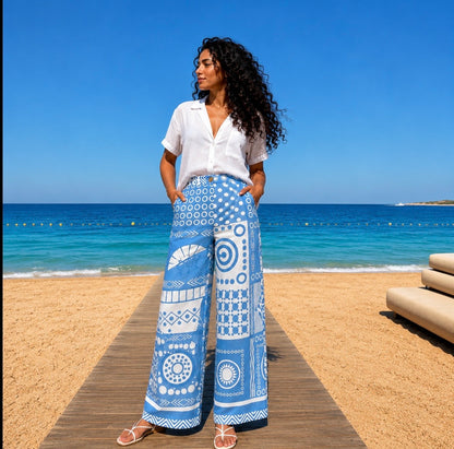 Blue Horizon Boho Pants