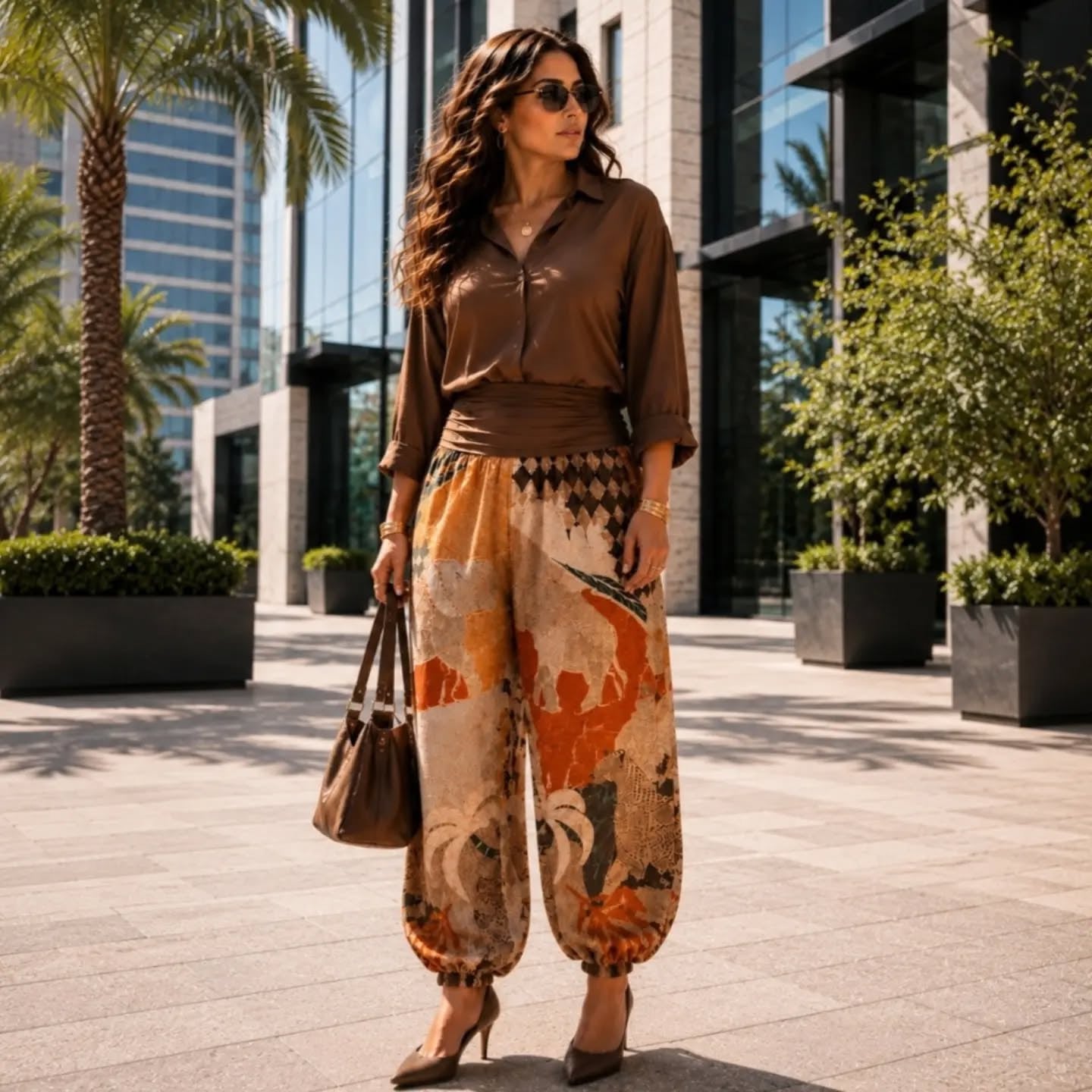 Mirage Print pants